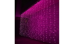 300 Led Window Curtain String Lights with Remote Control - 8 Modes