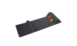 Parking Stop Mat Guide for Garage Auto Park Assist with Safety Reflector Aid