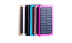 500000mAh Portable Slim 2 USB Solar Battery Charger Power Bank