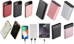 LAX 7,200 mAh LED Dual USB Power Bank (1-, 2- or 3-Pk)
