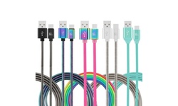 LAX Premium Obsession-Series USB-C to USB-A Cable (1, 2 or 3-Pack)