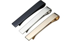 3Pcs Men Tie Bar Clip Set for Regular Ties Necktie Wedding Business Clips