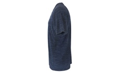 Men's Short Sleeve Melange Henley Tee