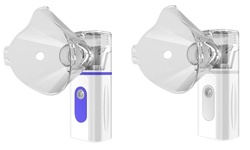 Portable Ultrasonic Mini Nebulizer Inhaler for Children Adult Handheld Mesh