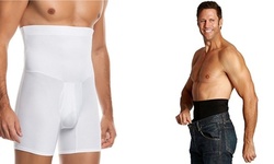 Men's High Waist Control Compression Undershorts