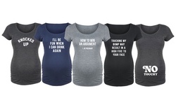Bloom Maternity: Sassy and Hormonal Funny Pregnancy Tees