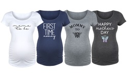 Bloom Maternity Women's Mother To Be Mother's Day Maternity Tees 