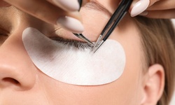 Full Set of Luxury Flat or Premium Mink or Silk Eyelash Extensions at Bayside Eyelash Extensions (Up to 61% Off)