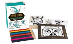 Harry Potter Magical Creatures Coloring Kit (42-Piece)