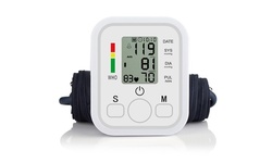 Blood Pressure Monitor Upper Arm Cuff Digital Pulse Rate Blood Pressure Machine