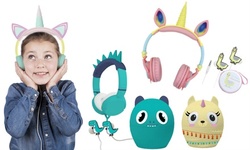 Kids' LED Light-Up Headphones or Gift Set with Headphones, Earbuds, and Speaker