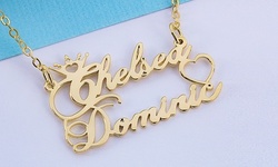 Royal Love Name Necklace from MonogramHub (Up to 91% Off)