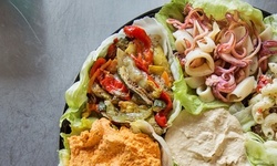 $85 for Catering Package from Greek International Food Market ($122 Value)