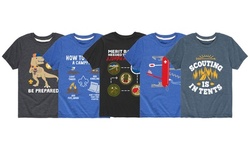 Kids Boy Scout Camping Tees