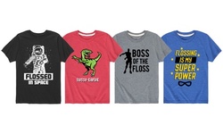 Kids Funny Flossing Graphic Tees