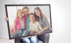 Custom Framed Canvas Print from Picture It Custom (Up to 71% Off). Six Options Available.