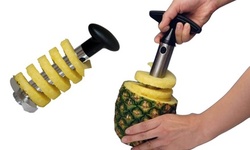 Stainless Steel Pineapple Slicer, Swirler And Corer