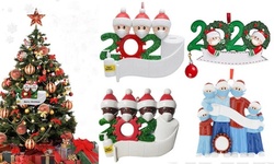 DIY Personalized Ornament 2020 Christmas Holiday Decorations