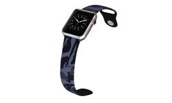 LAX Designer Pattern Soft Silicone Sport Band for Apple Watch 38mm & 42mm
