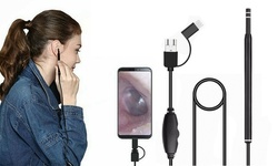 Digital Led Otoscope Ear Camera Scope Earwax Removal Kit