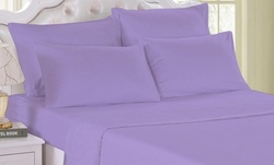 Deep-Pocket Organic Bamboo-Blend Sheet Set (6-Piece)
