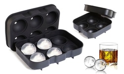 Sphere Silicone ICE Ball Maker Tray Cube Mold For Whiskey Cocktails Party