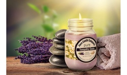 PURE NATURALLY SCENTED AROMATHERAPY CANDLES GIFT SET, 2-PACK
