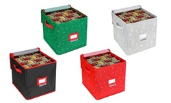 Christmas Ornaments and Gift Wrap Holiday Decor Storage