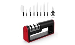 Knife Sharpener Professional Ceramic Tungsten Kitchen Sharpening System Tool