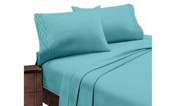 Home Sweet Home Extra Soft Deep Pocket Embroidered Sheet Set