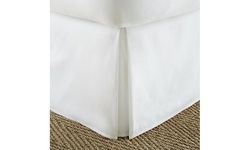 Merit Linens  Premium Pleated Bed Skirt Dust Ruffle