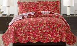 Glory Home Design - Sensational Floral Quilt Set Collection - Assorted Patterns