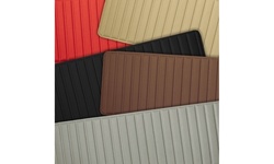Deluxe Stripe Pattern Faux Leather Heavy-Duty Multi-Purpose Cargo Liner F16500-G
