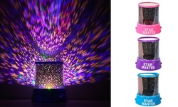 Star Projector 360 Degree Rotation Bedside Lamp Unique Gifts for Christmas