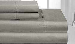 1000TC Cotton Home Sweet Home Dreams Solid Sheet Set