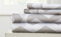 Merit Linens Soft Printed Bed Sheet Set