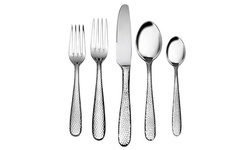 Bruntmor Plix 18/10 Stainless Steel Royal Cutlery Set with Serving Pieces 