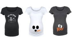 Bloom Maternity: Funny and Cute Halloween Tee