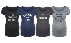 Bloom Maternity: Snacking for Two Pregnancy T-Shirts