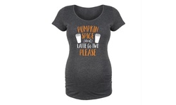 Instant Message: Pumpkin Spice is Life Maternity Tees