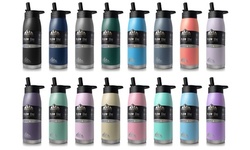 Hydrapeak 32oz Straw Lid Wide Mouth Stainless Steel Bottle