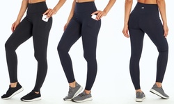 Marika 27" High-Waist Tummy Control Pocket Leggings. Plus Sizes Available.