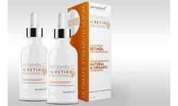 Vitamin C with Retinol 3% High Potency Serum (1 or 2 pack)