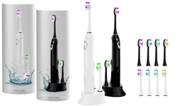 Sonic Edge Extended Charge Toothbrush with 4 Heads
