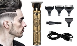Hair Clippers Cordless Rechargeable Grooming T-Blade Cutting Trimmer for Men