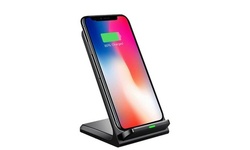 Qi Wireless Charger Phone Desktop Stand - for iPhone X / 8 / 8 Plus / Samsung S8