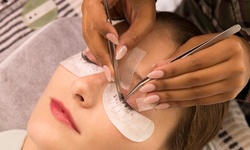 Essential or Vivid Set of Eyelash Extensions at L.A.B Studio (Up to 60% Off)