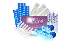 Dr. Diamond Deluxe Teeth Whitening Kit - 2 Pack and Family Pack