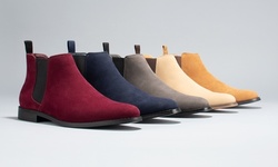 Harrison Men's Classic Scott Suede Chelsea Boots