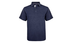 Victory Men's Modal Blend Contrast Stitched Pique Short Sleeve Polo